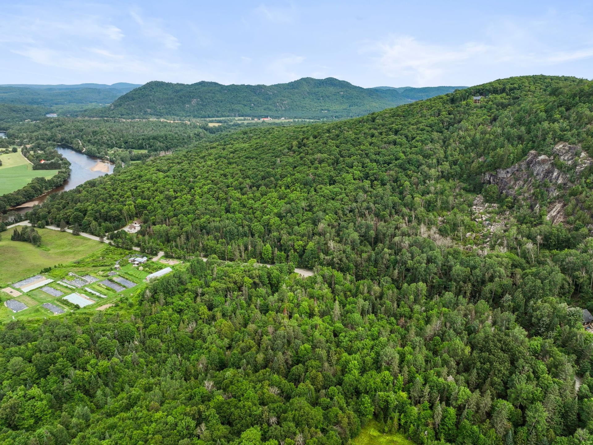 Vue - Mtée Fortier, Mont-Tremblant, QC