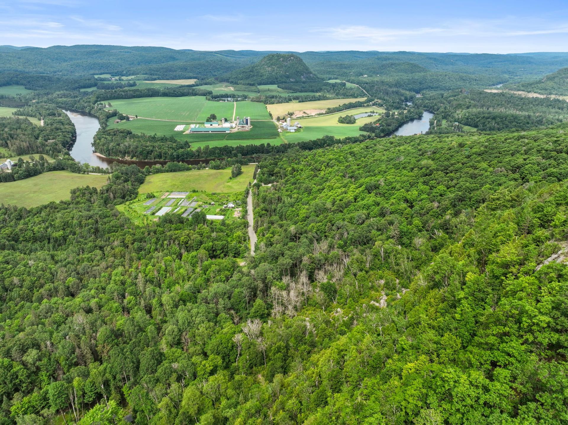 Vue - Mtée Fortier, Mont-Tremblant, QC