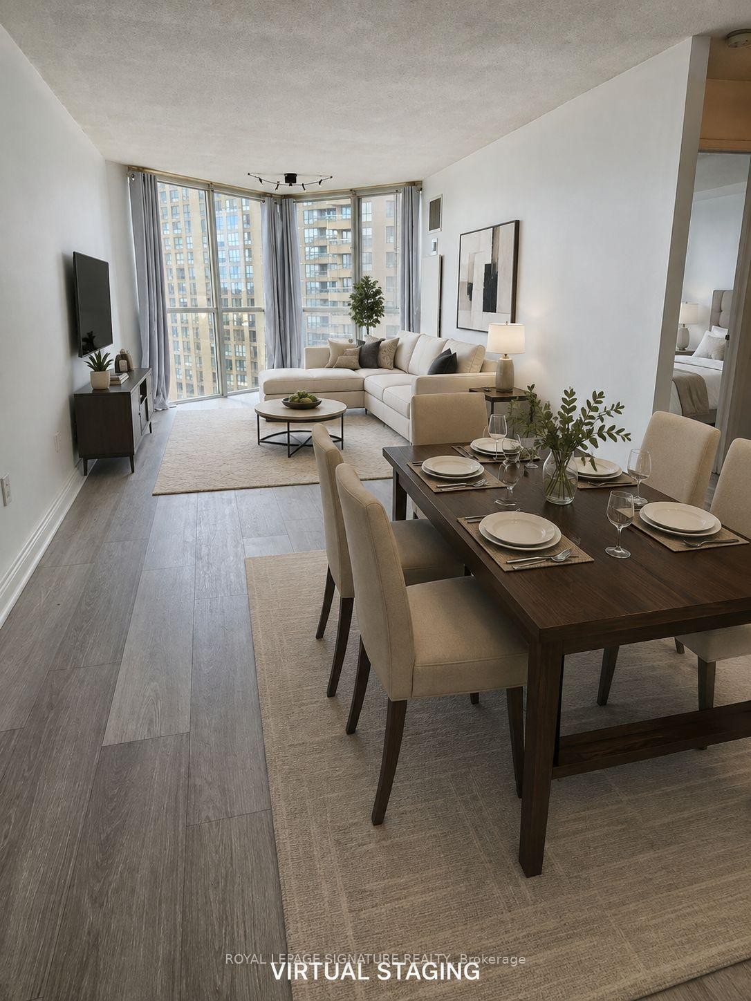 1103-5 Concorde Place, Toronto, ON - Indoor Photo Showing Dining Room