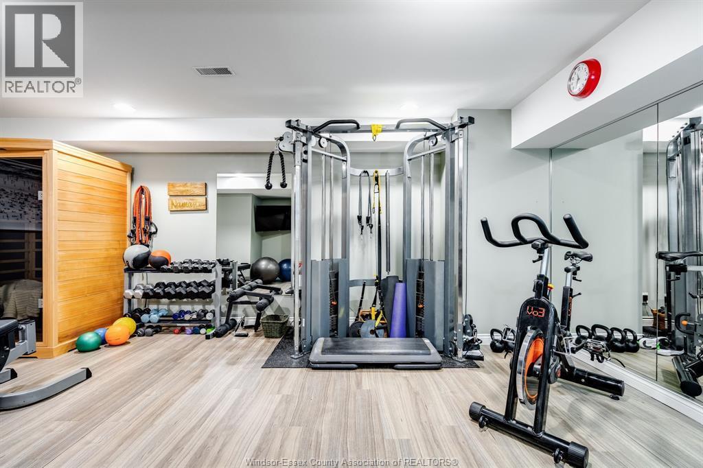 408 Pentilly, Tecumseh, ON - Indoor Photo Showing Gym Room