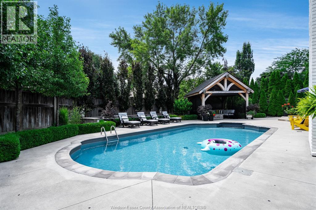 408 Pentilly, Tecumseh, ON - Outdoor With In Ground Pool With Backyard