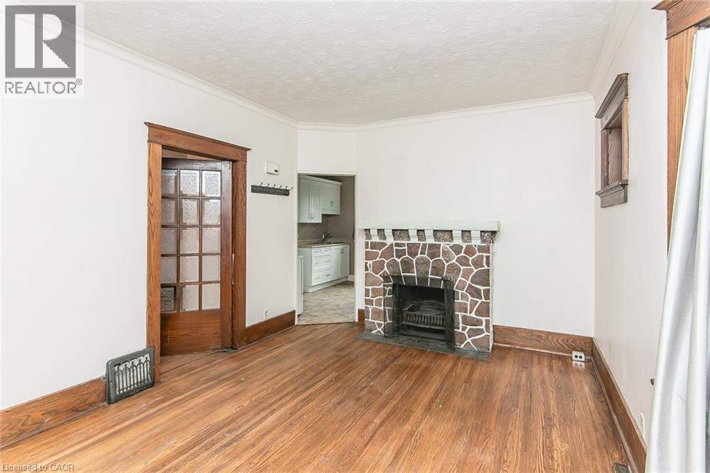 64 Simeon Street, Kitchener, ON - Indoor With Fireplace