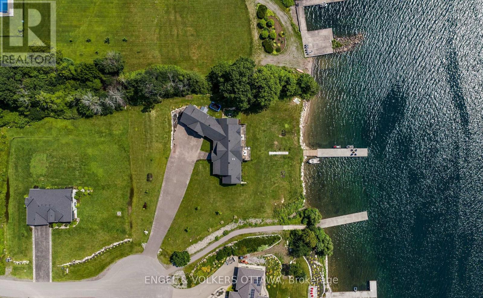 Aerial View - 5 Shoreside Way, Augusta, ON - Outdoor With View