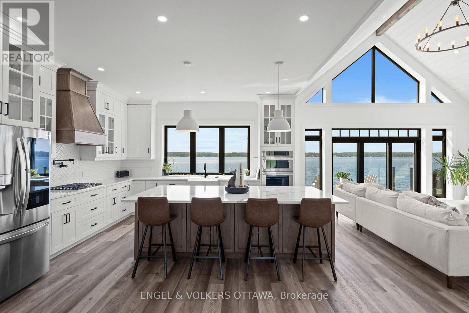 Open Concept Kitchen - 5 Shoreside Way, Augusta, ON - Indoor Photo Showing Kitchen With Upgraded Kitchen