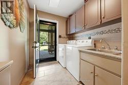 laundry room & separate entrance - 