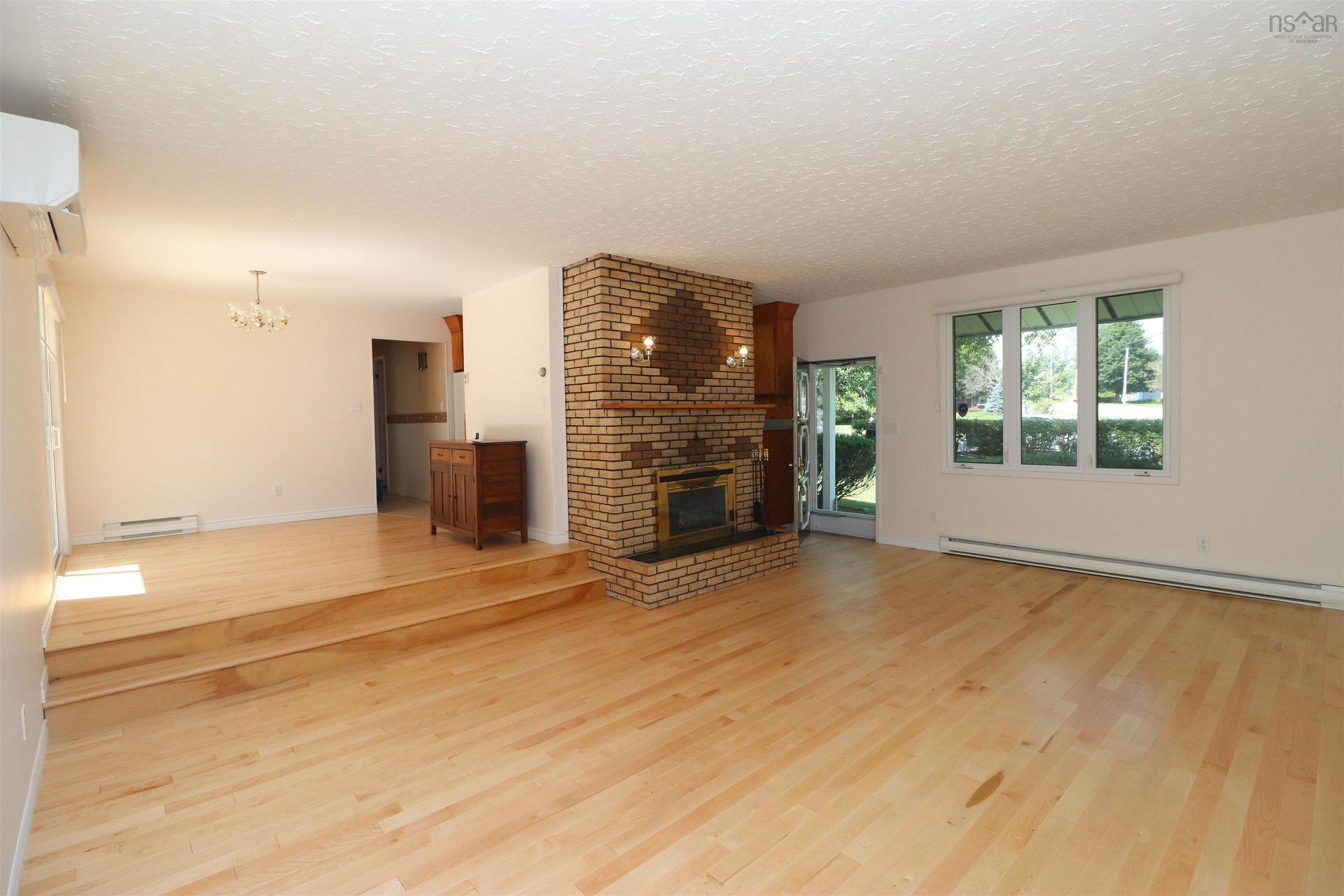 110 Maple Boulevard, Bible Hill, NS - Indoor Photo Showing Living Room With Fireplace