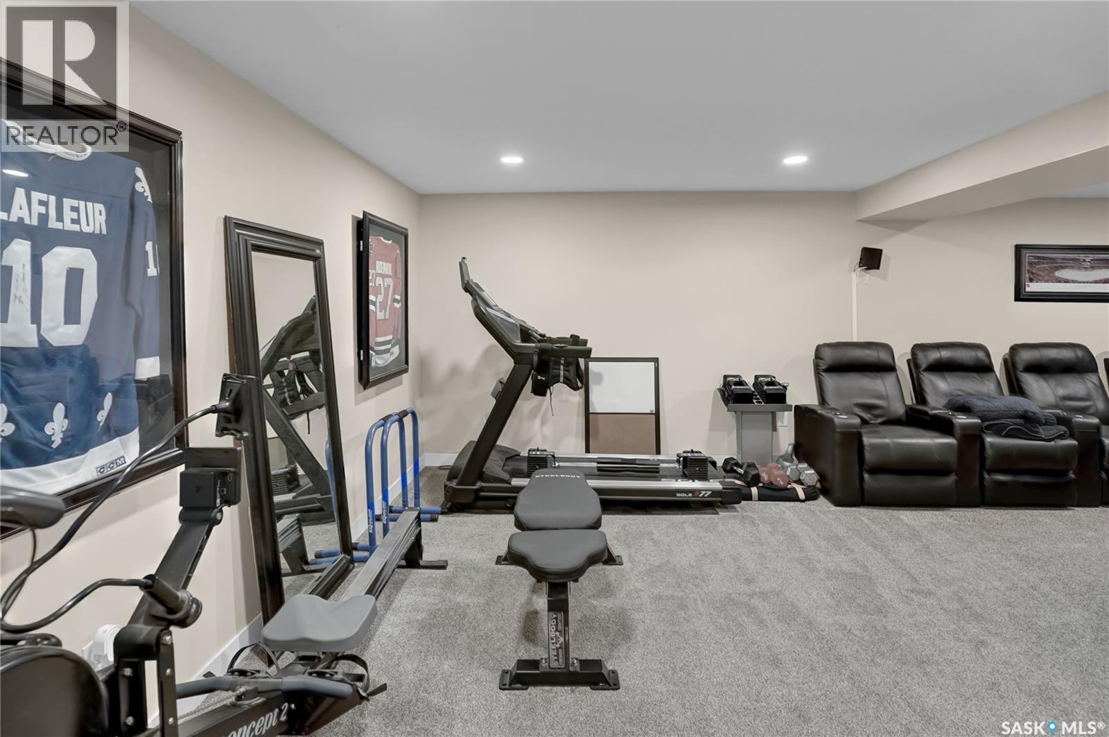 1623 General Crescent, Moose Jaw, SK - Indoor Photo Showing Gym Room