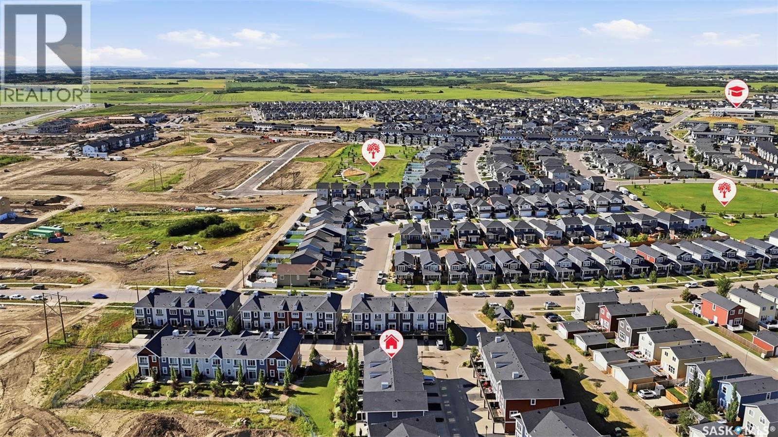 618 701 Meadows Boulevard, Saskatoon, SK - Outdoor With View
