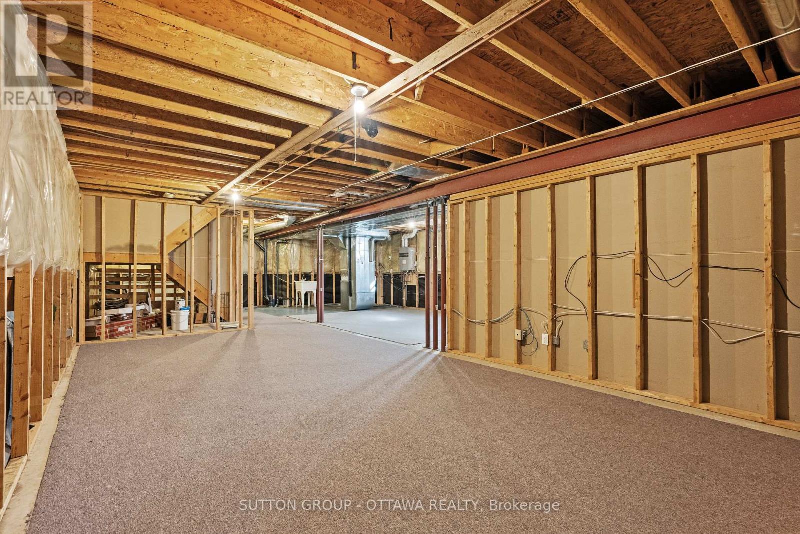 4105 Wolfe Point Way, Ottawa, ON - Indoor Photo Showing Basement