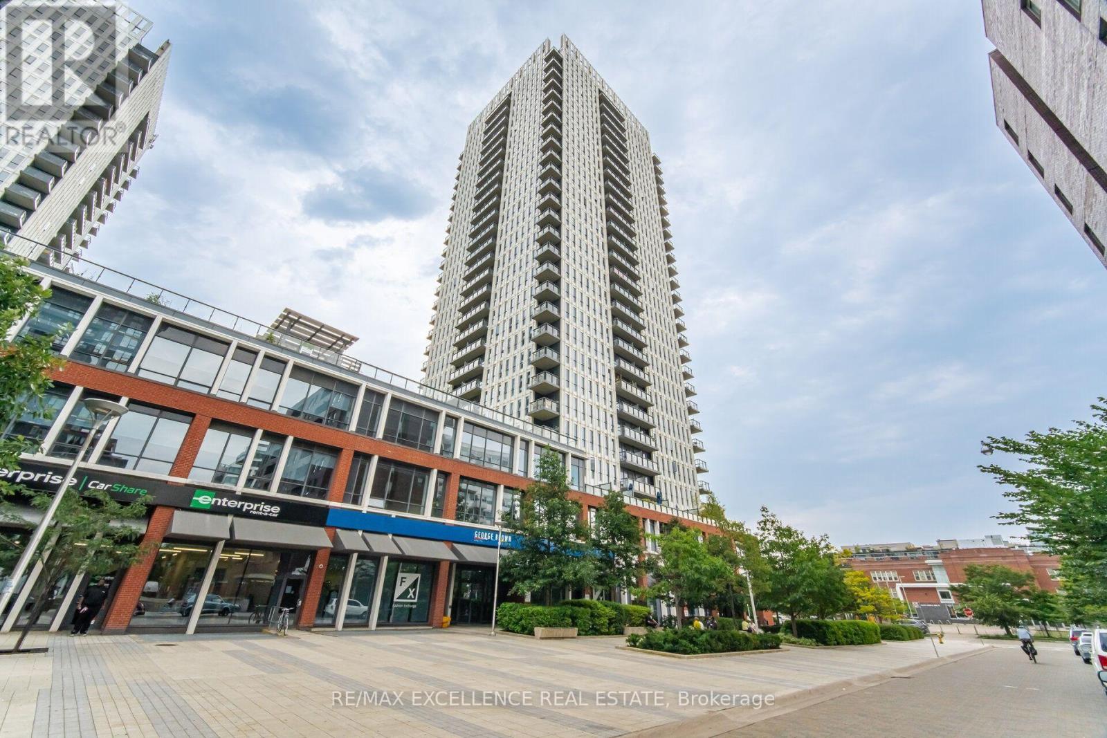 1710 - 55 Regent Park Boulevard, Toronto, ON - Outdoor With Facade