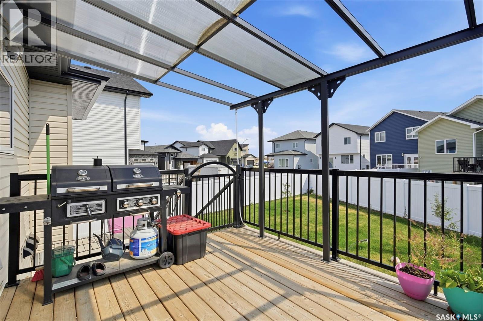 342 Sharma Crescent, Saskatoon, SK - Outdoor With Deck Patio Veranda With Exterior