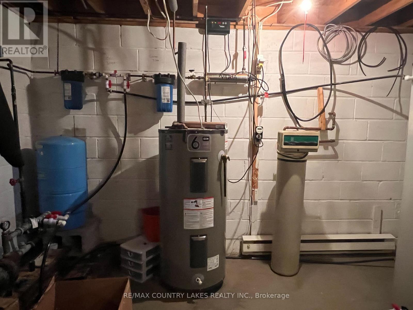 HWT UV Filtration - 4 Macpherson Crescent, Kawartha Lakes, ON - Indoor Photo Showing Basement