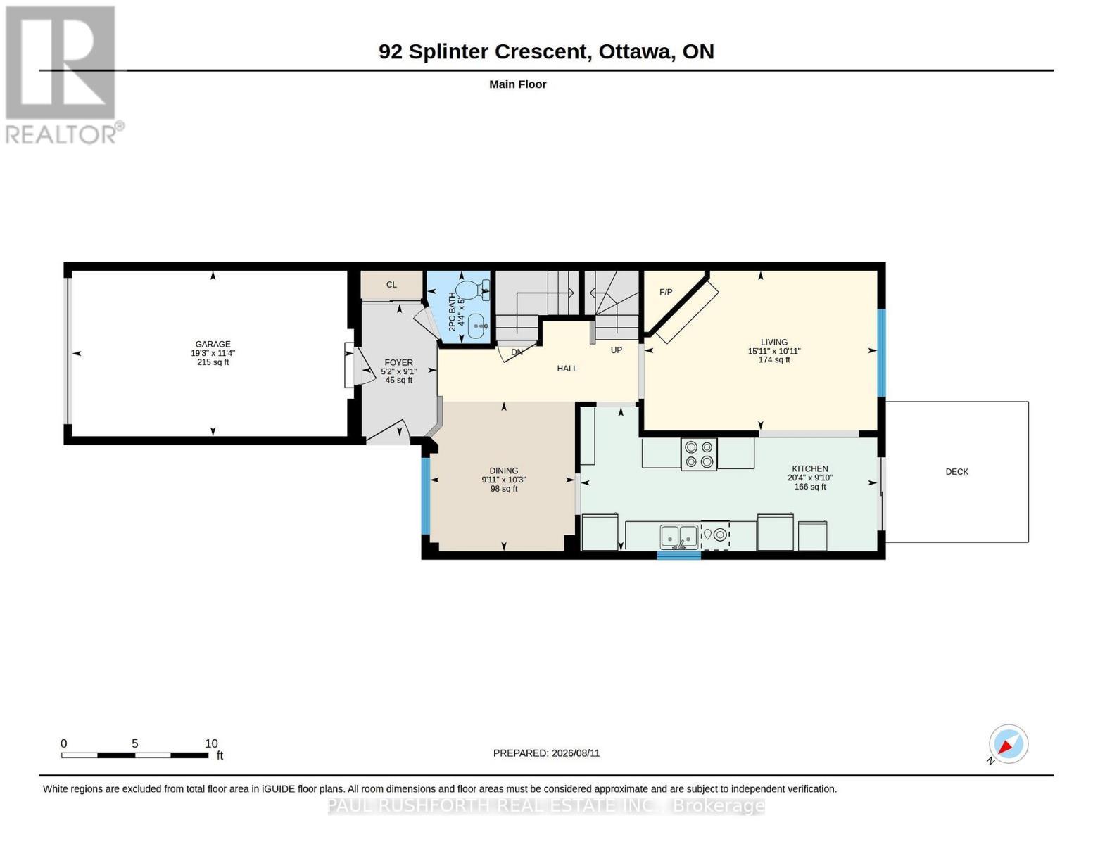 Main Floor - Floorplan - 92 Splinter Crescent, Ottawa, ON - Other