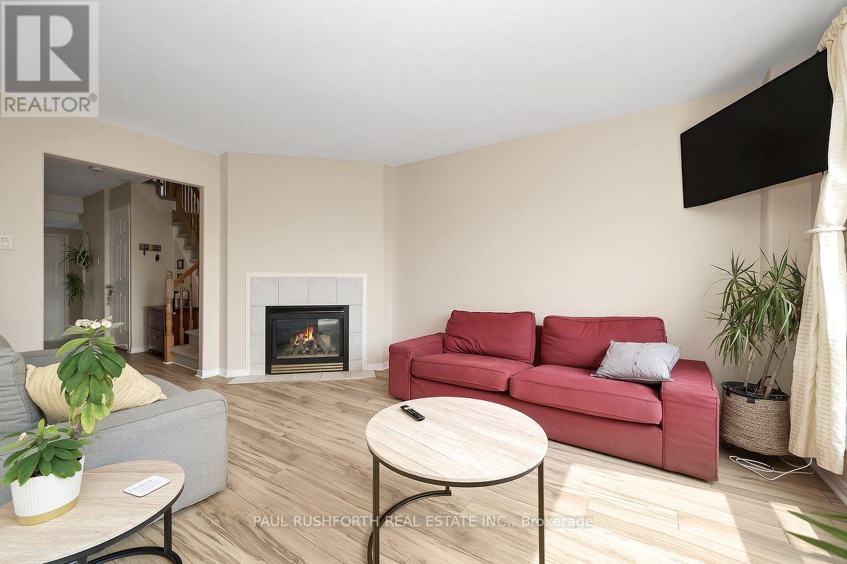 Living Room - 92 Splinter Crescent, Ottawa, ON - Indoor Photo Showing Living Room With Fireplace