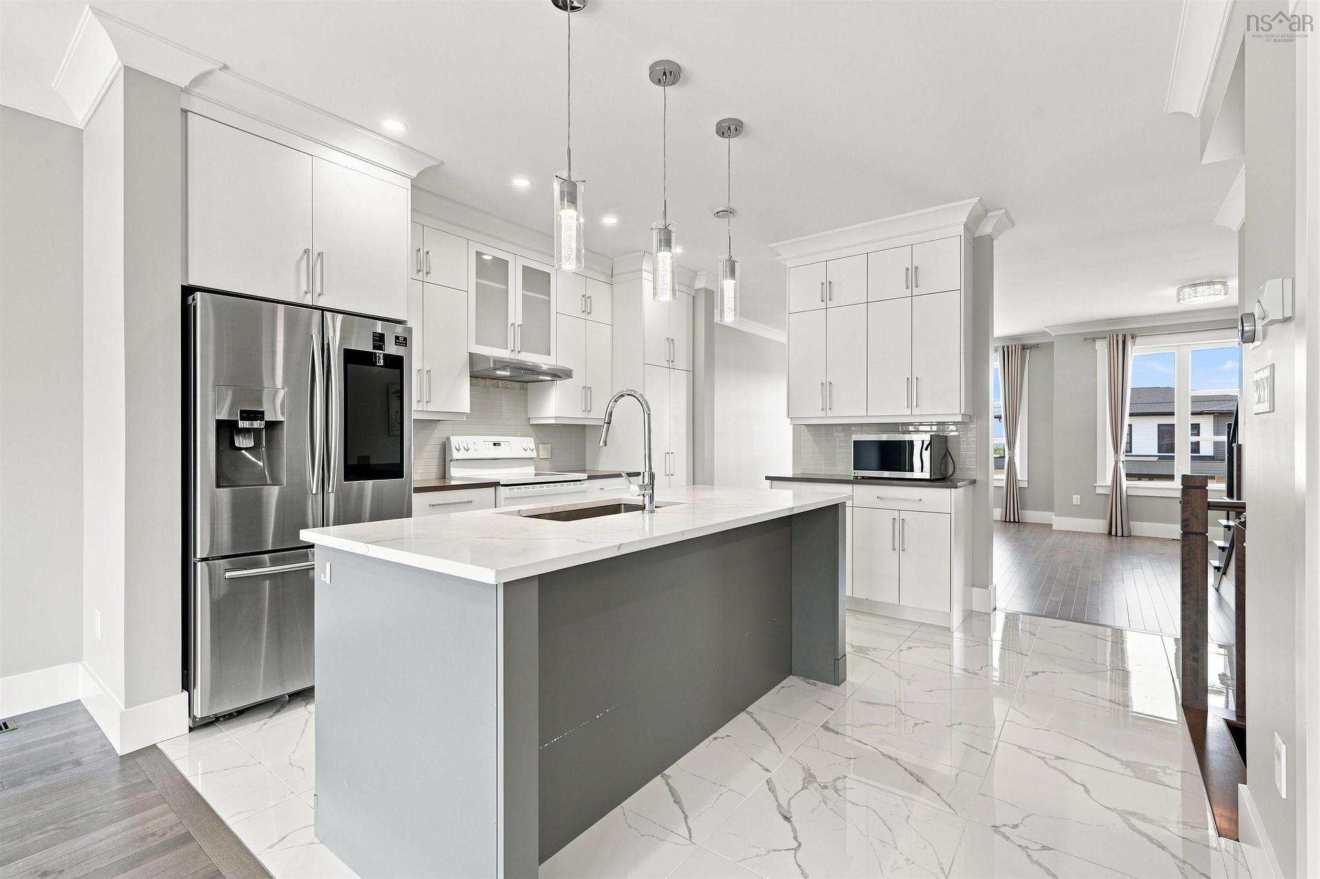 46 Grenoble Court, Halifax, NS - Indoor Photo Showing Kitchen With Upgraded Kitchen