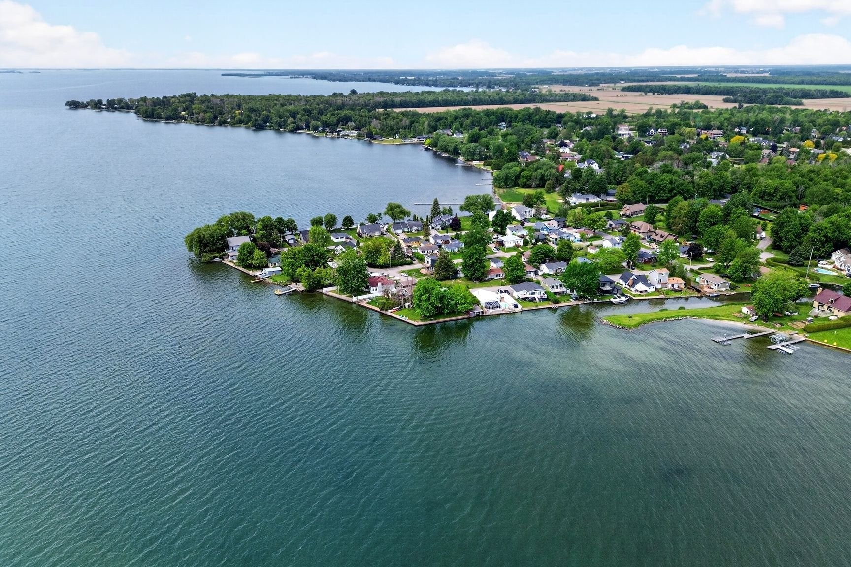 Aerial View - 44Z Av. René, Rivière-Beaudette, QC - Outdoor With Body Of Water With View
