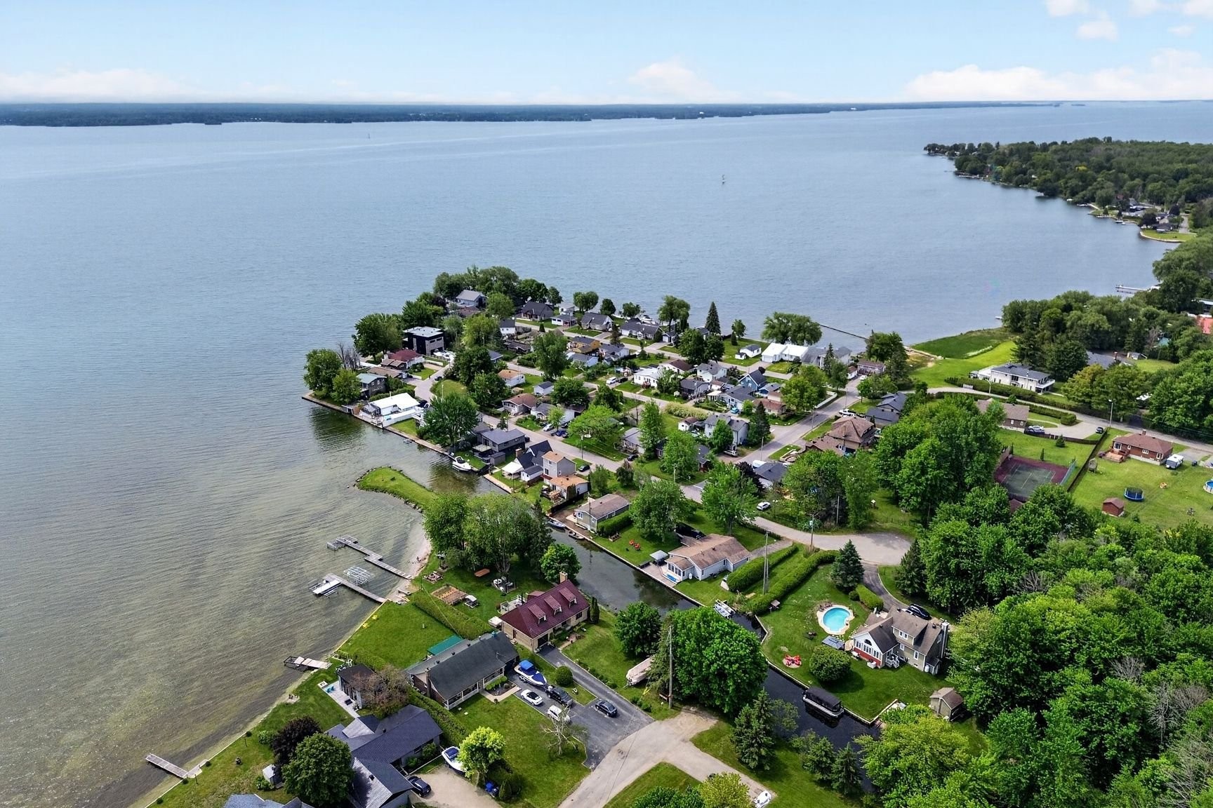 Aerial View - 44Z Av. René, Rivière-Beaudette, QC - Outdoor With Body Of Water With View