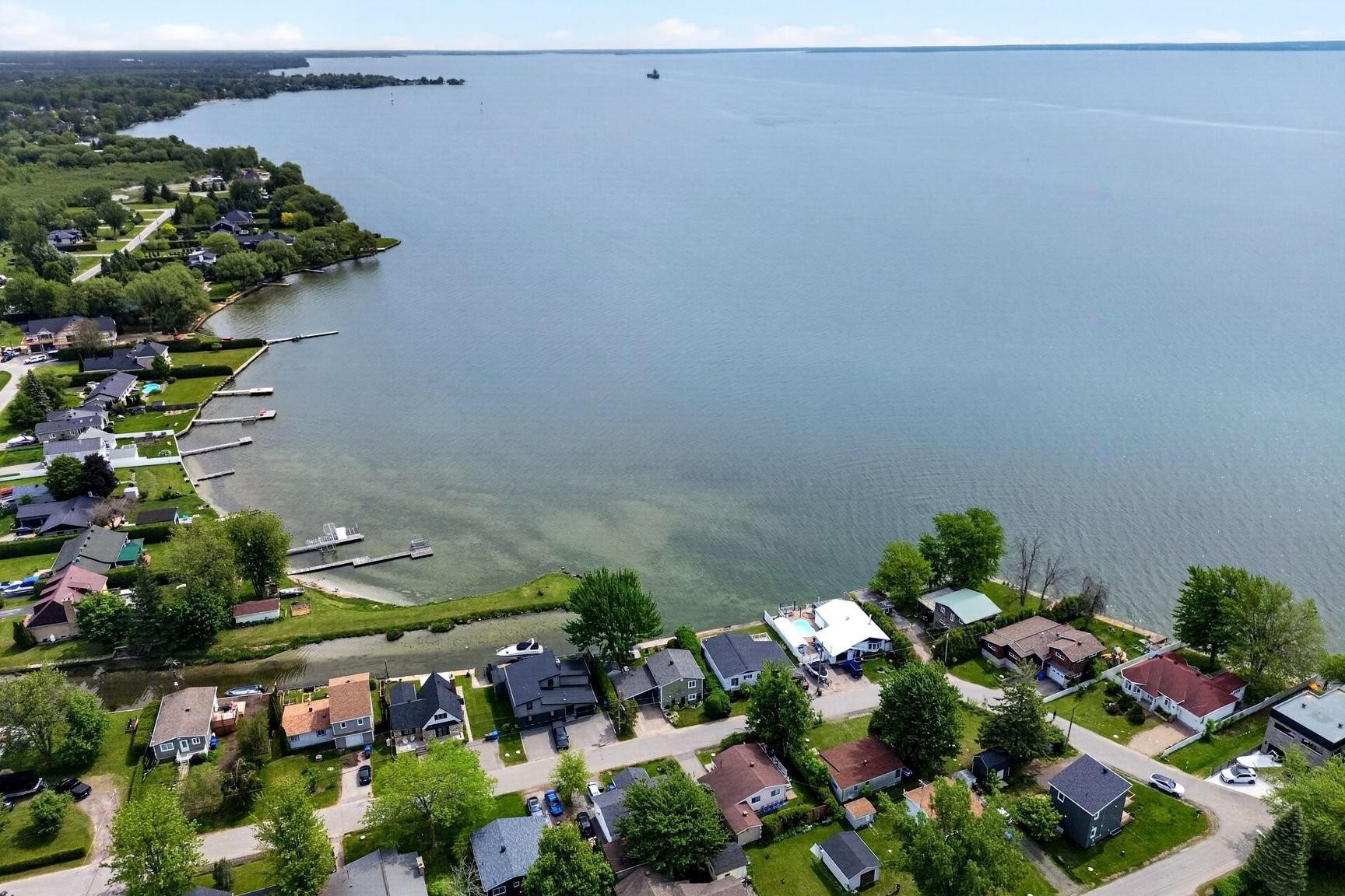 Aerial View - 44Z Av. René, Rivière-Beaudette, QC - Outdoor With Body Of Water With View