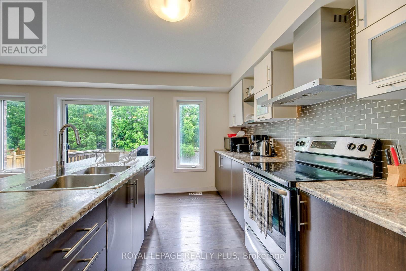 68 Crafter Crescent, Hamilton, ON - Indoor Photo Showing Kitchen With Double Sink With Upgraded Kitchen