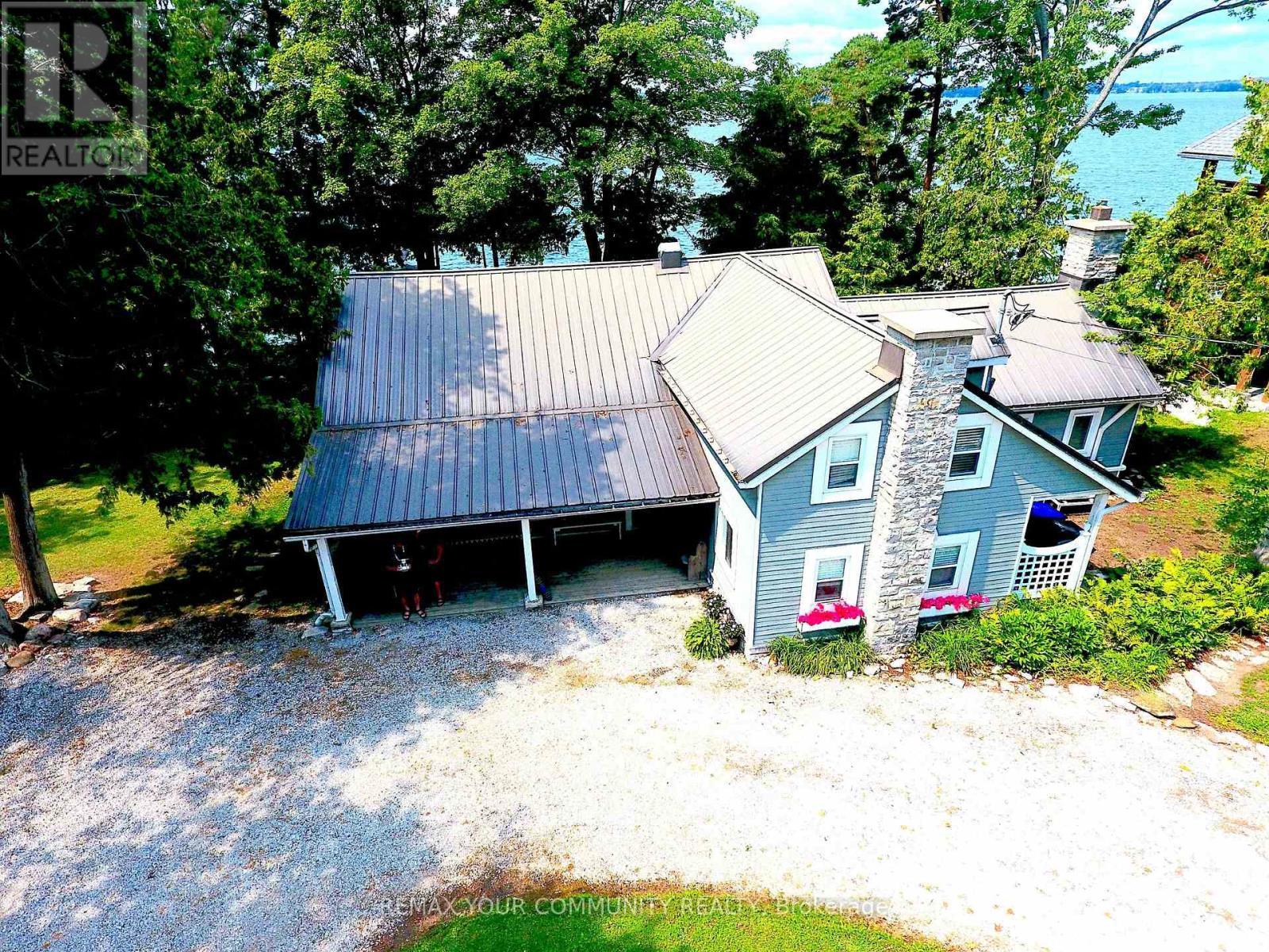 Front Entrance - 6576 Quarry Point Road, Ramara, ON - Outdoor With Deck Patio Veranda