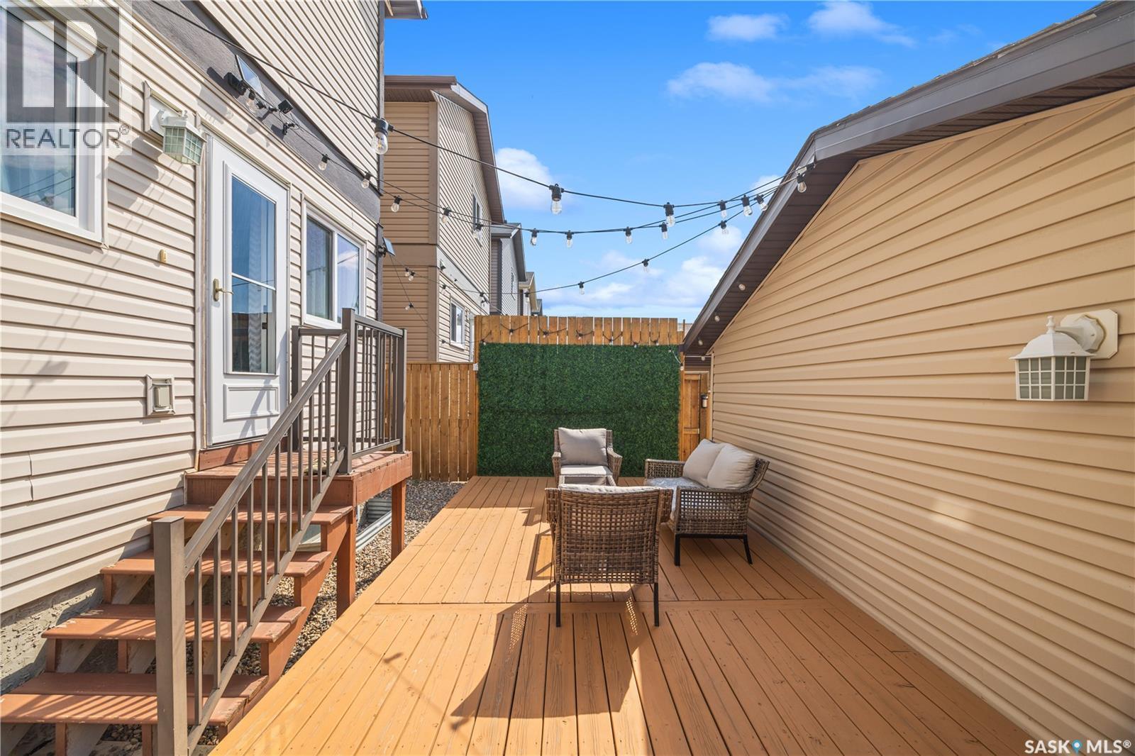 34 235 Rosewood Boulevard E, Saskatoon, SK - Outdoor With Deck Patio Veranda With Exterior