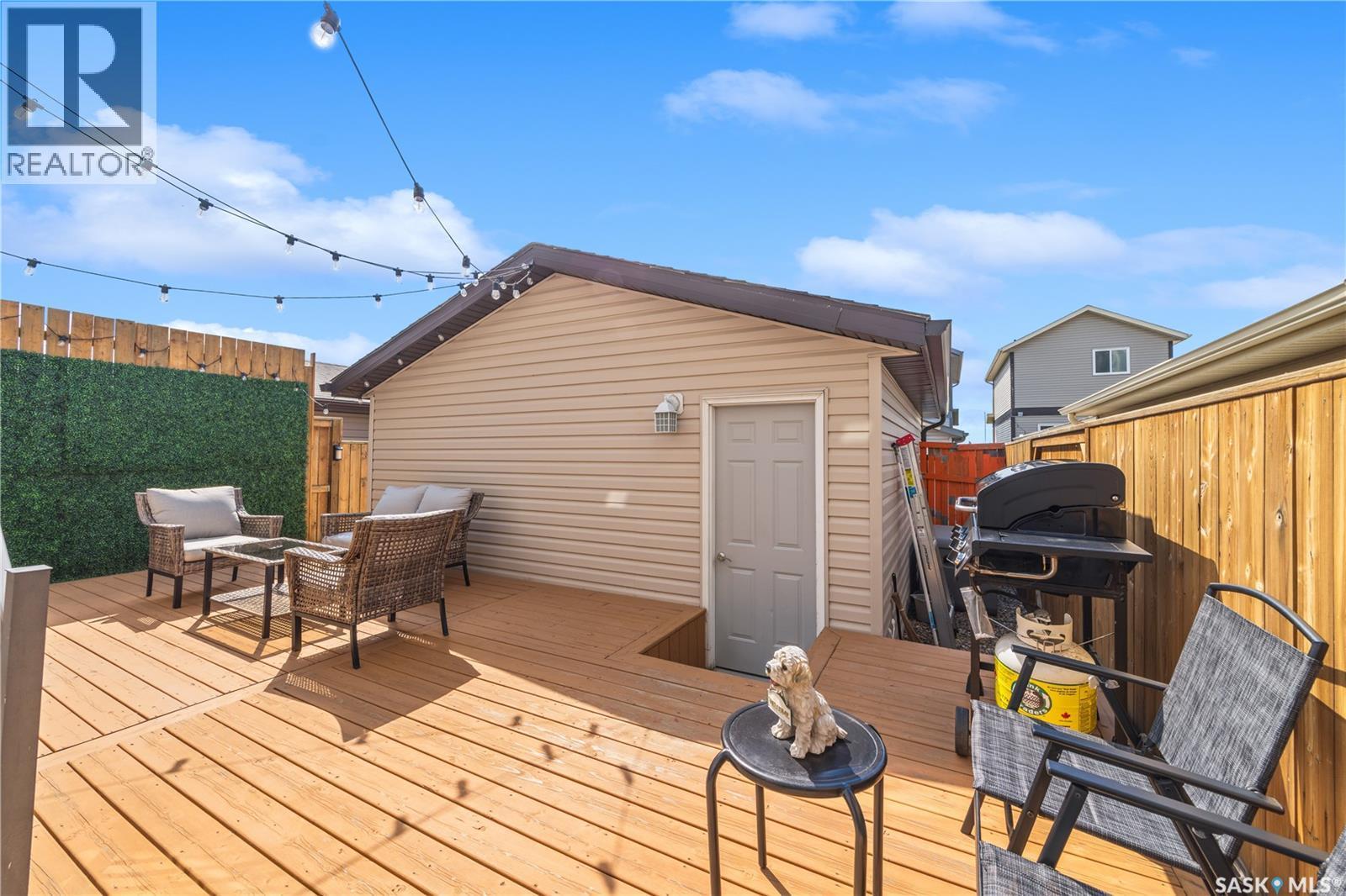 34 235 Rosewood Boulevard E, Saskatoon, SK - Outdoor With Deck Patio Veranda With Exterior