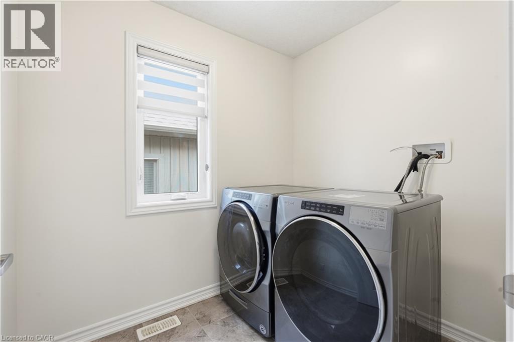 Upstairs laundry - 359 Beechdrops Drive, Waterloo, ON - Indoor Photo Showing Laundry Room