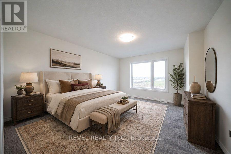 Virtually Staged - 115 Mattingley Street, Brant, ON - Indoor Photo Showing Bedroom