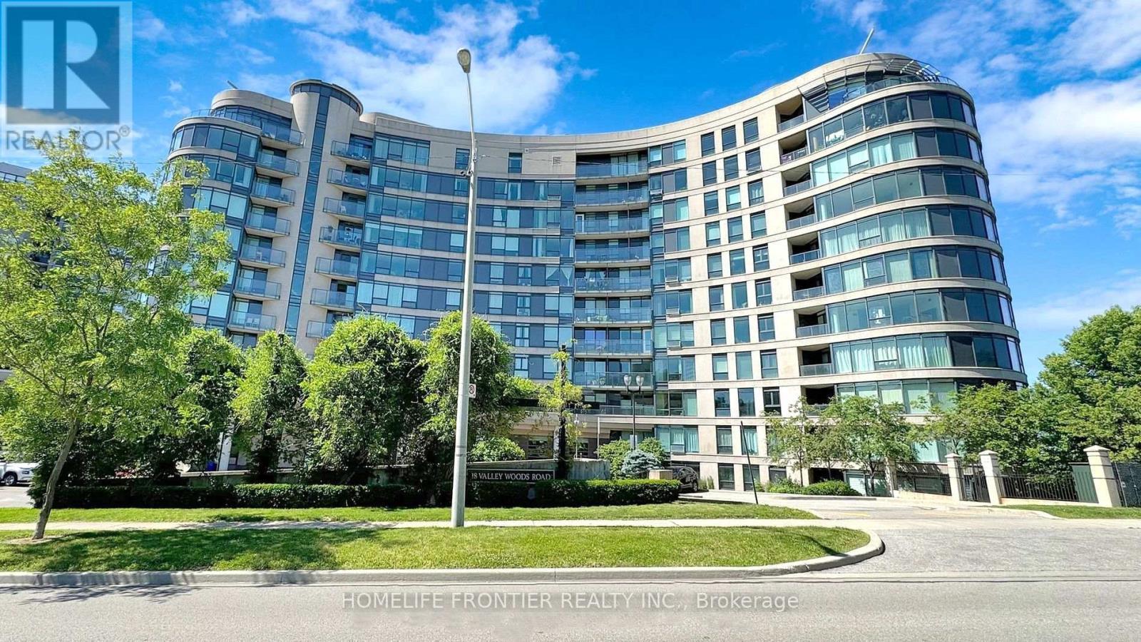 716 - 18 Valley Woods Road, Toronto, ON - Outdoor With Balcony With Facade