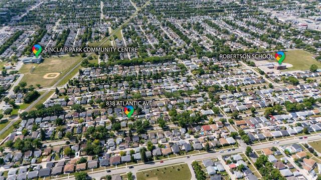838 Atlantic Ave, Winnipeg, MB - Outdoor With View