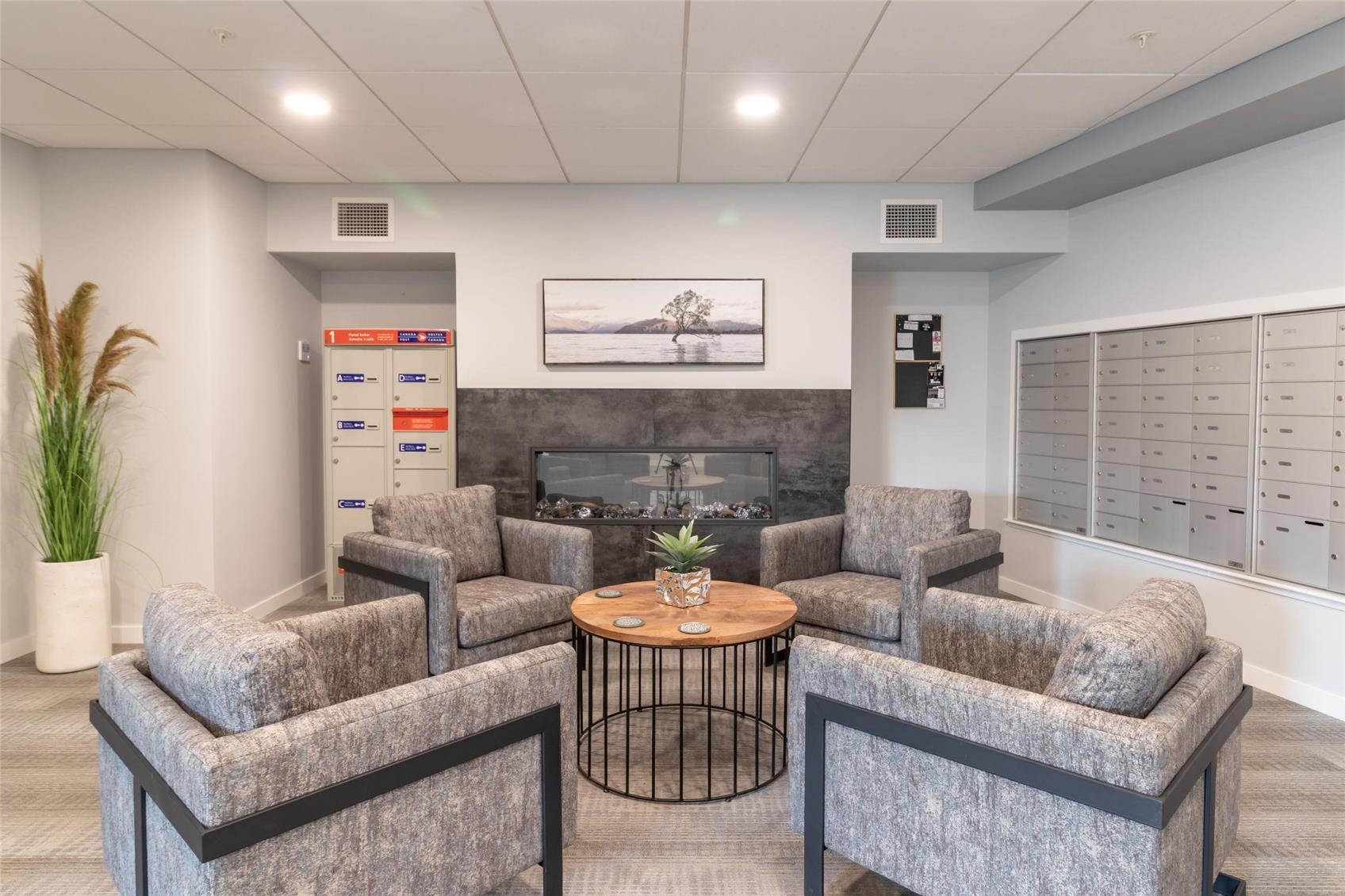 126-2301 Carrington Road, West Kelowna, BC - Indoor With Fireplace