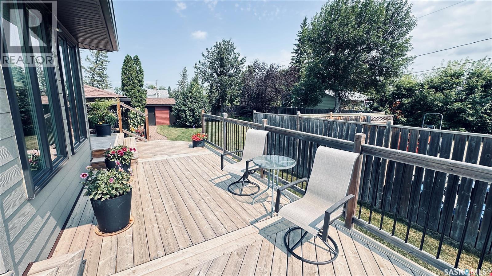 816 1St Avenue, Zenon Park, SK - Outdoor With Deck Patio Veranda With Exterior
