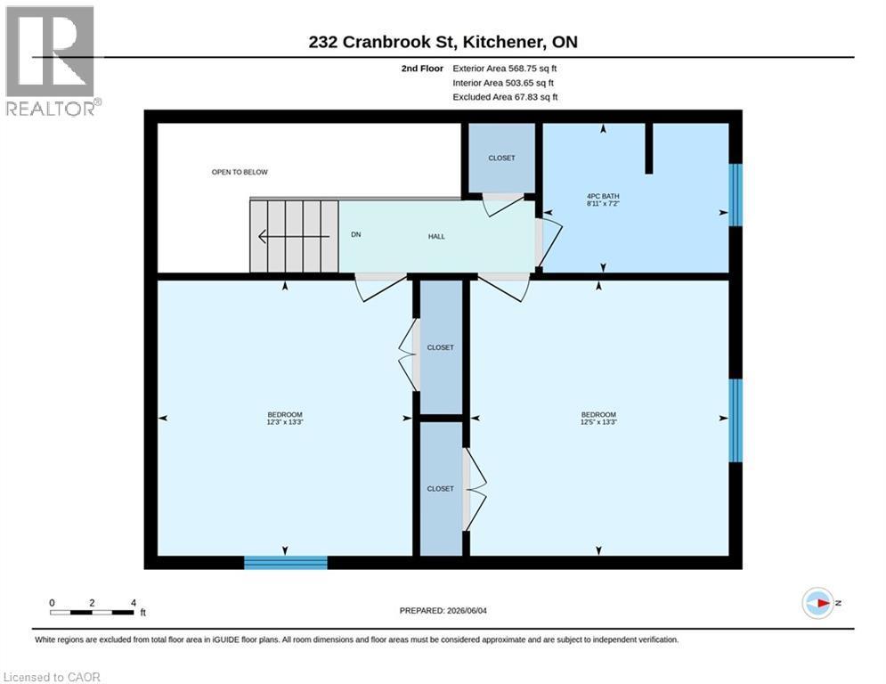 Floor plan - 232 Cranbrook Street, Kitchener, ON - Other