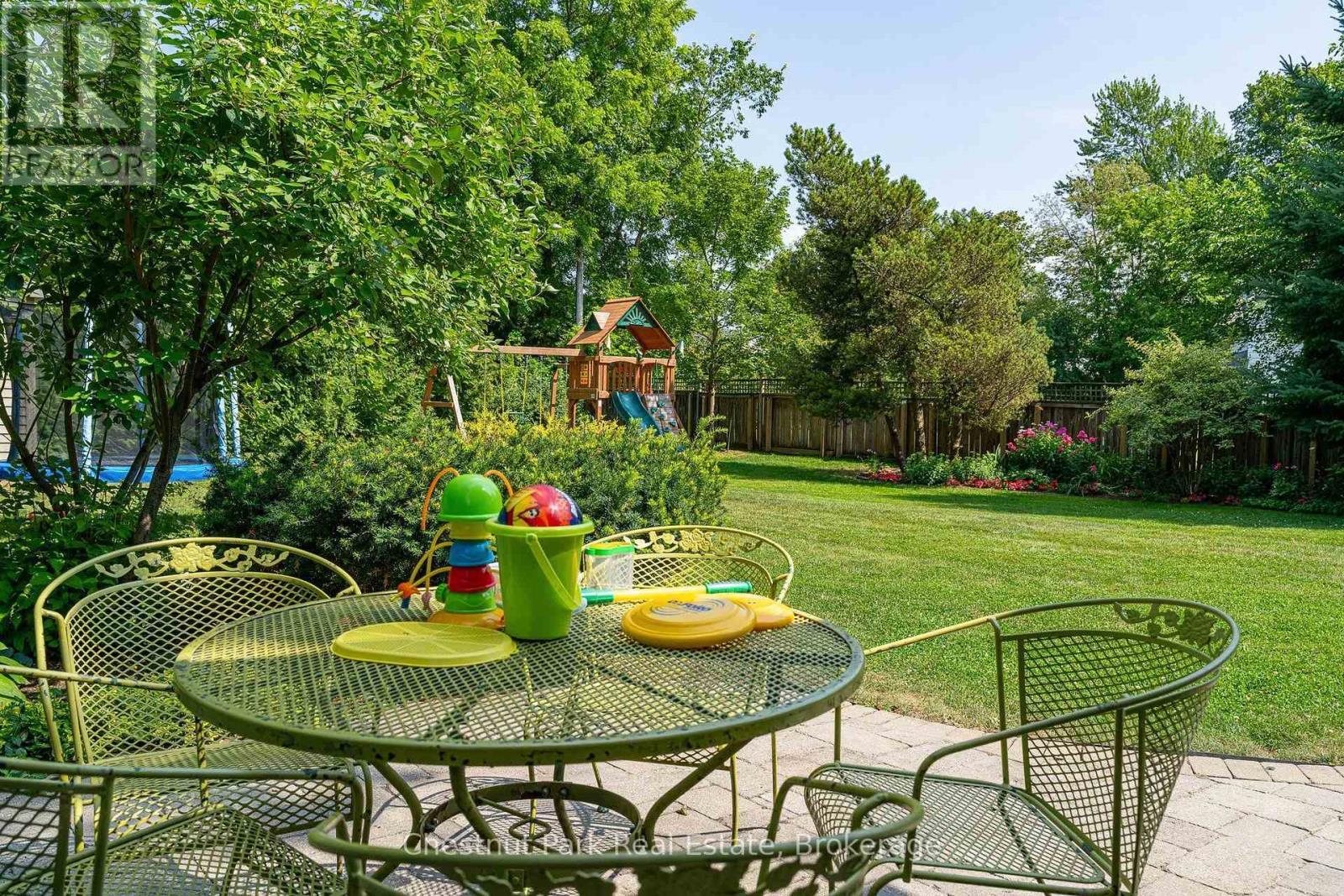 Fabulous backyard for kids and pets - 71 Hickory Street, Collingwood, ON - Outdoor