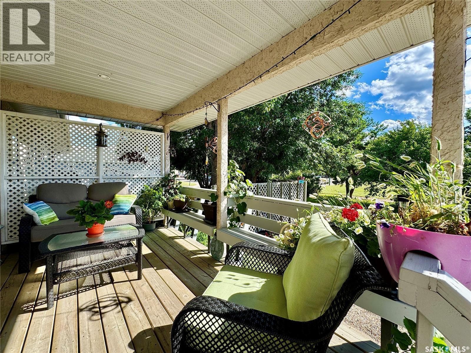 105 Russell Drive, Yorkton, SK - Outdoor With Deck Patio Veranda With Exterior