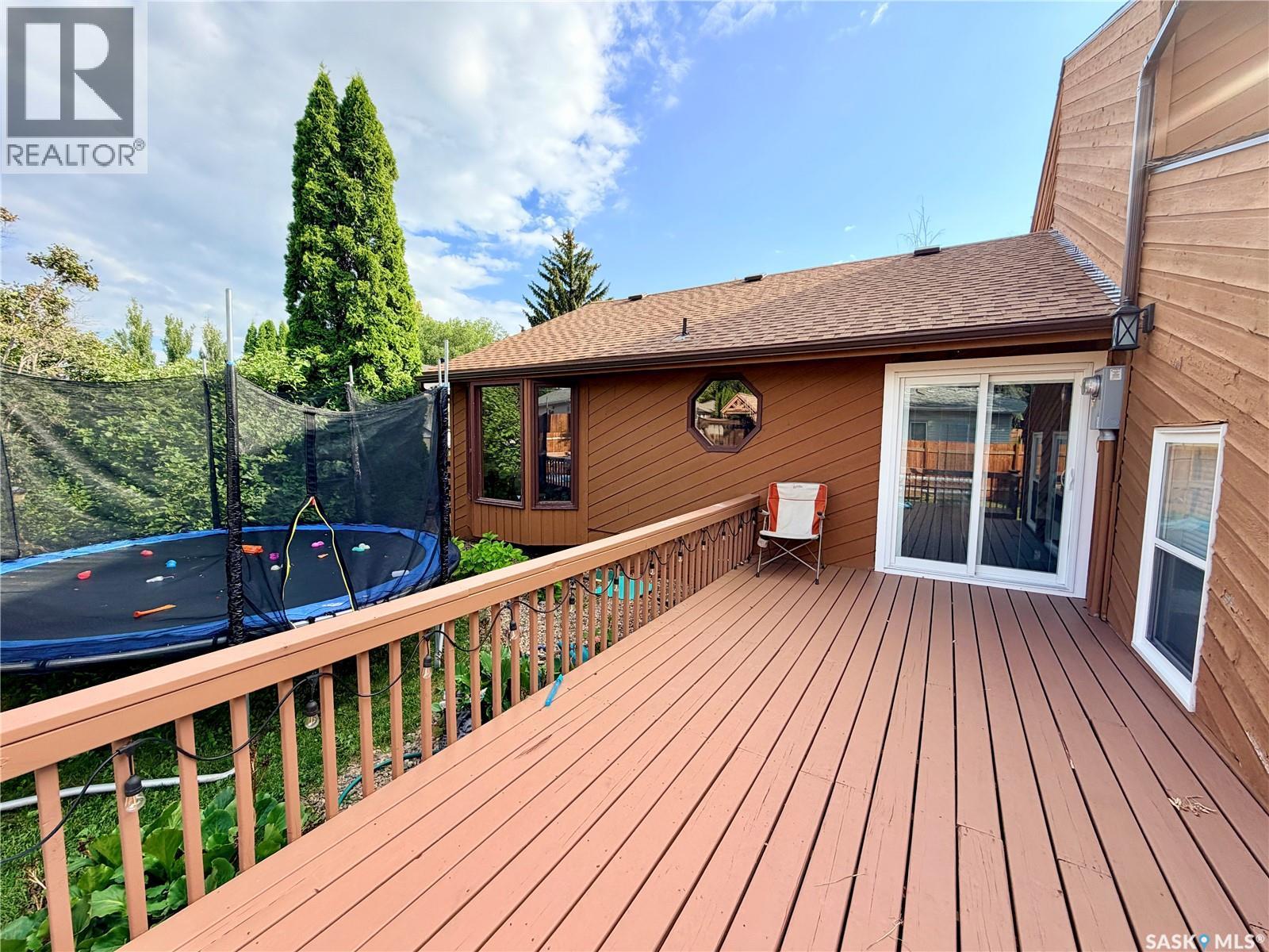 2173 Douglas Avenue, North Battleford, SK - Outdoor With Deck Patio Veranda With Exterior
