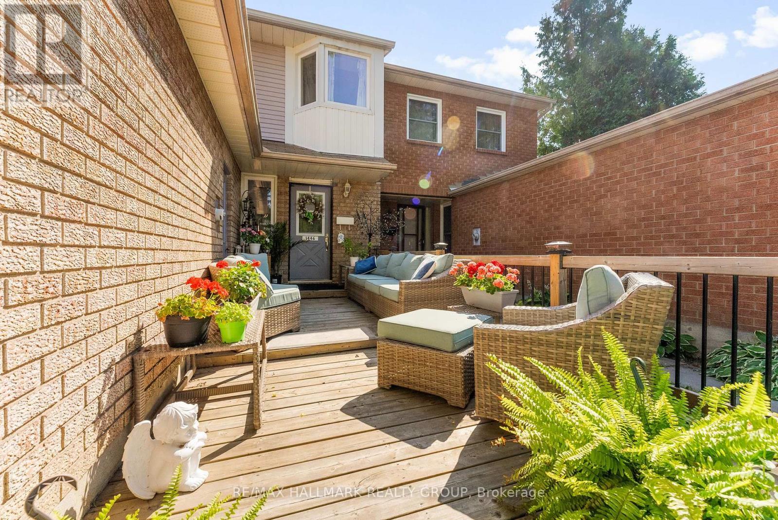 1446 Deavy Way, Ottawa, ON - Outdoor With Deck Patio Veranda With Exterior