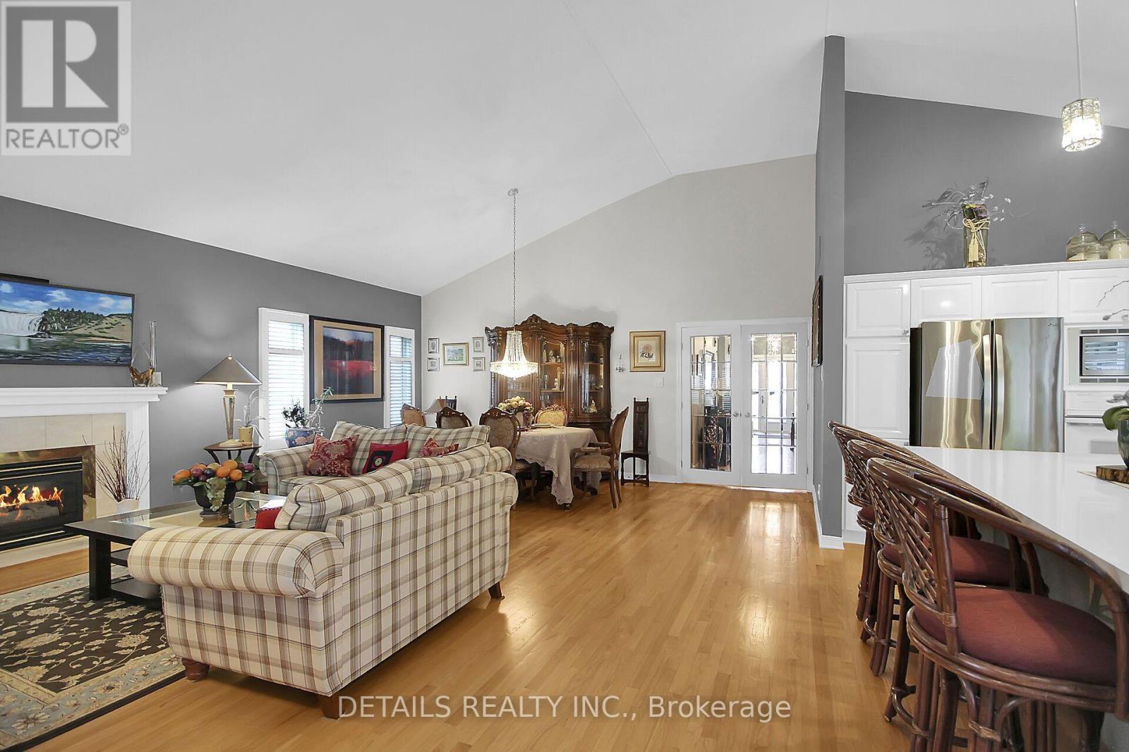 65 Kimberwick Crescent, Ottawa, ON - Indoor Photo Showing Living Room With Fireplace