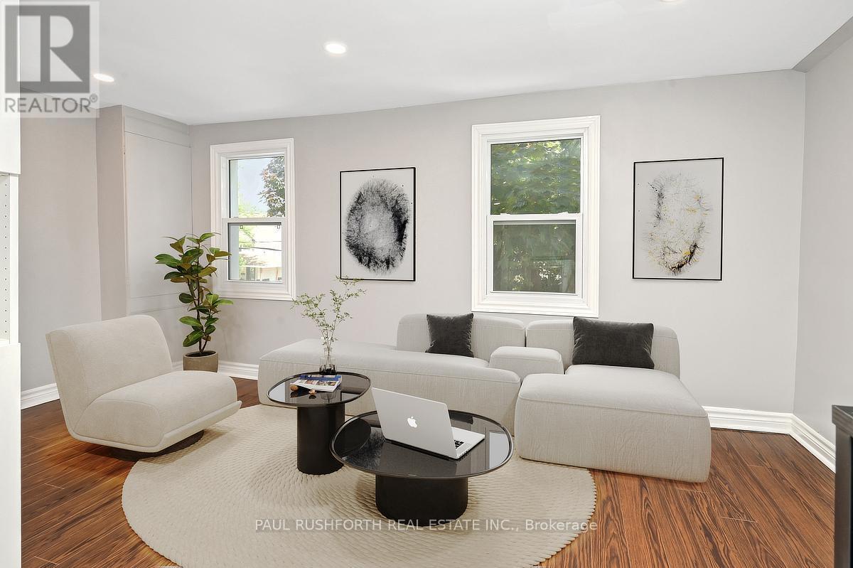 Unit B-Virtually Staged Living Room - 978 Admiral Avenue, Ottawa, ON - Indoor Photo Showing Living Room