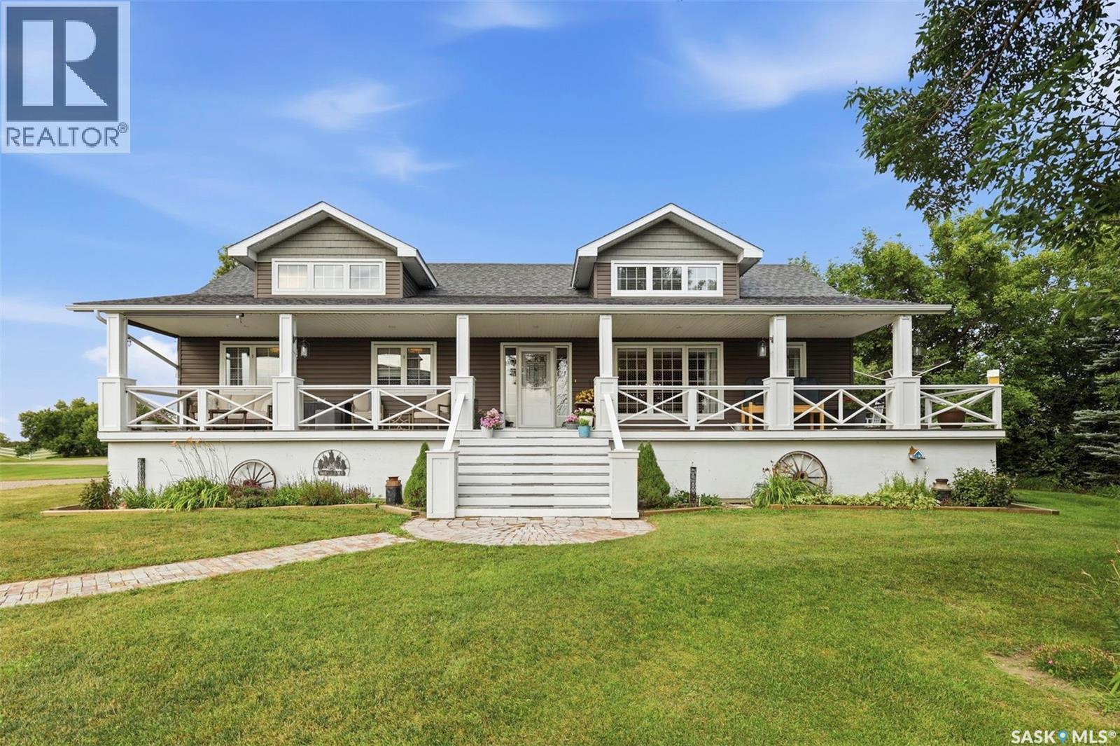 Rural Address / Naismith Acreage, Young, SK - Outdoor With Deck Patio Veranda With Facade