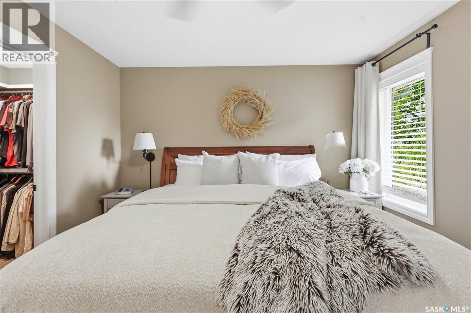 Rural Address / Naismith Acreage, Young, SK - Indoor Photo Showing Bedroom