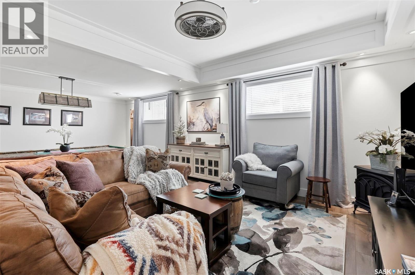 Rural Address / Naismith Acreage, Young, SK - Indoor Photo Showing Living Room