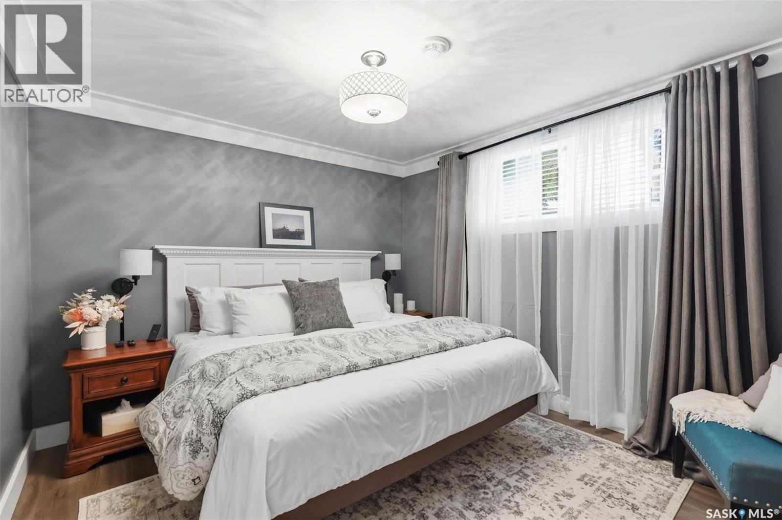 Rural Address / Naismith Acreage, Young, SK - Indoor Photo Showing Bedroom