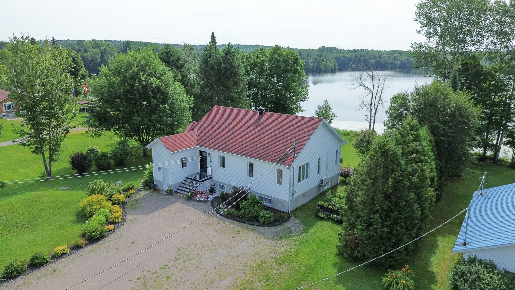 Overall view - 470 11E Avenue, Saint-Tite, QC - Outdoor With Body Of Water
