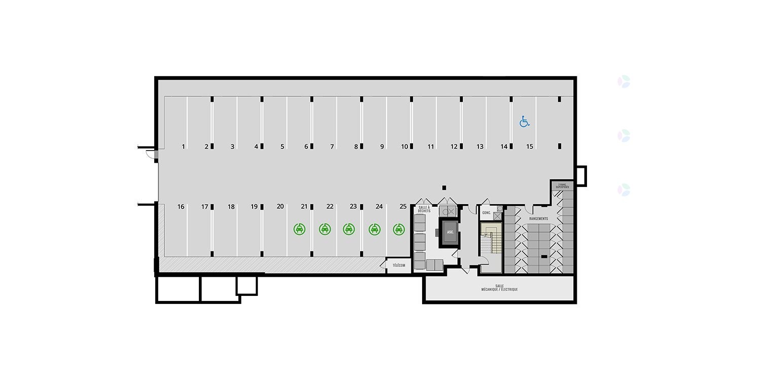 Parking - 202-65 Av. Vézina, Saint-Esprit, QC - Other