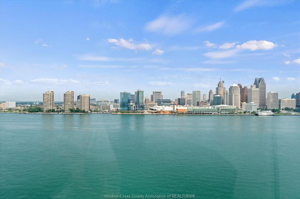1608-515 Riverside Drive West, Windsor, ON - Outdoor With Body Of Water With View