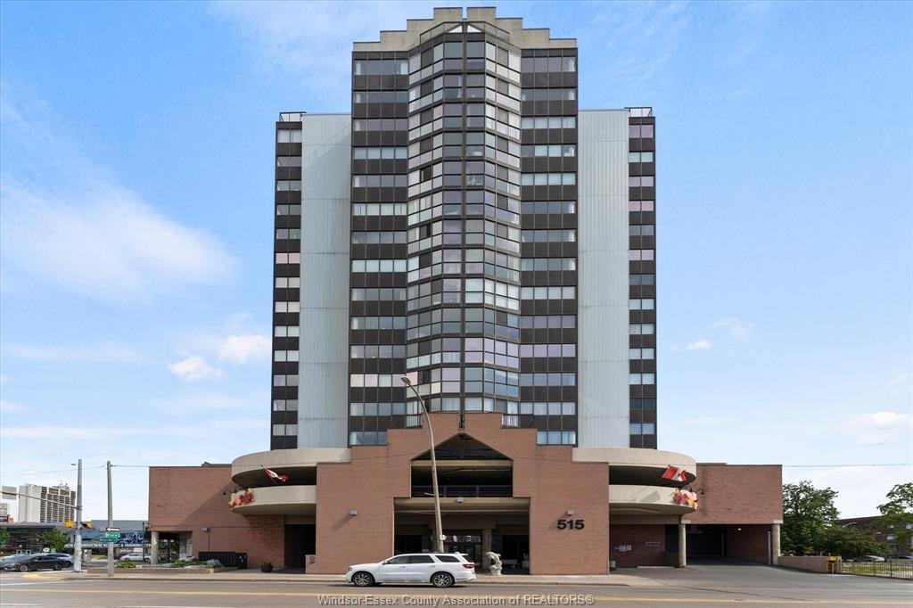 1608-515 Riverside Drive West, Windsor, ON - Outdoor With Facade