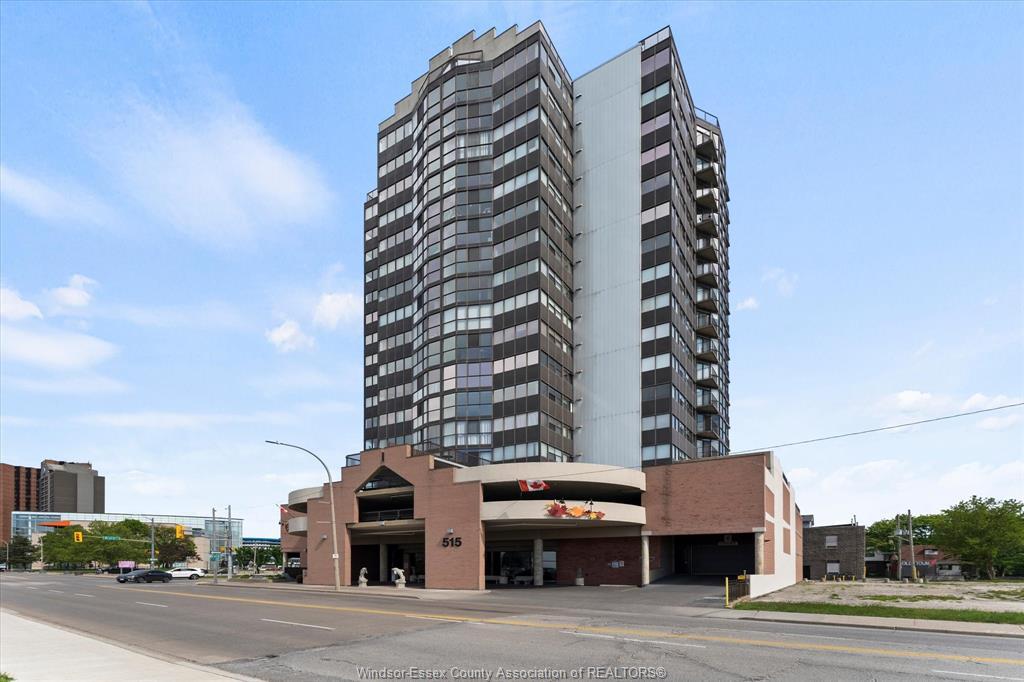 1608-515 Riverside Drive West, Windsor, ON - Outdoor With Facade