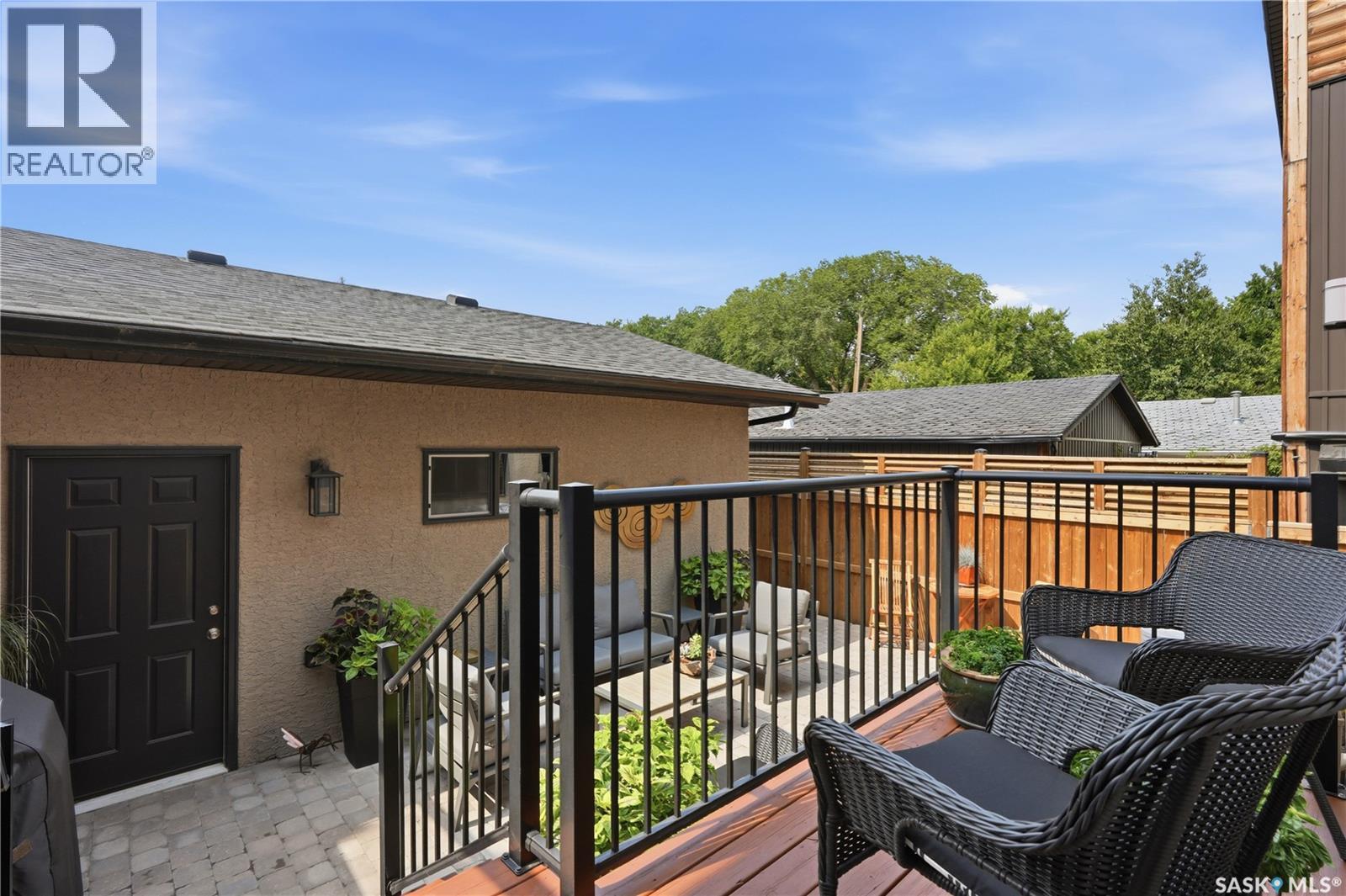 1210 Broadway Avenue, Saskatoon, SK - Outdoor With Deck Patio Veranda With Exterior
