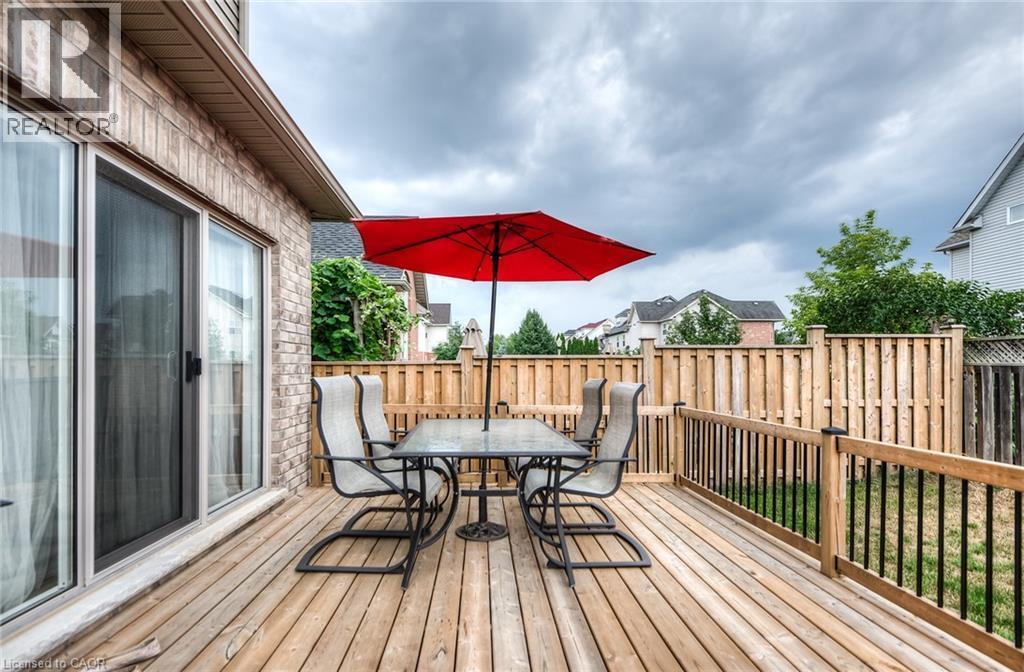 102 Coopershawk Street, Kitchener, ON - Outdoor With Deck Patio Veranda With Exterior